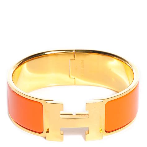 hermes bracelet ressort orange|hermes cuff bracelet.